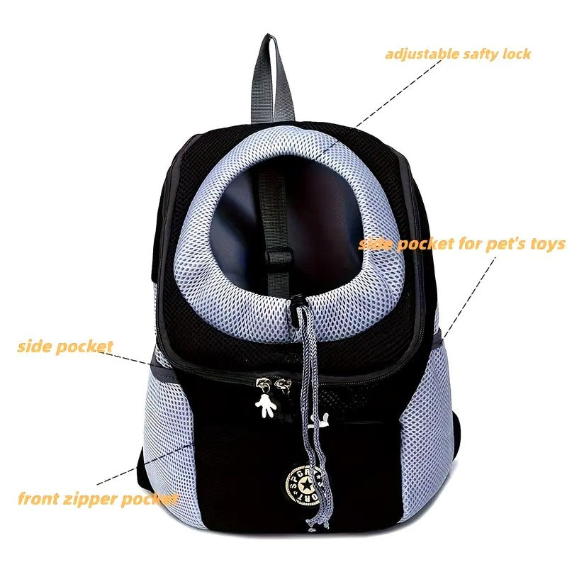 Novo cão pet mochila