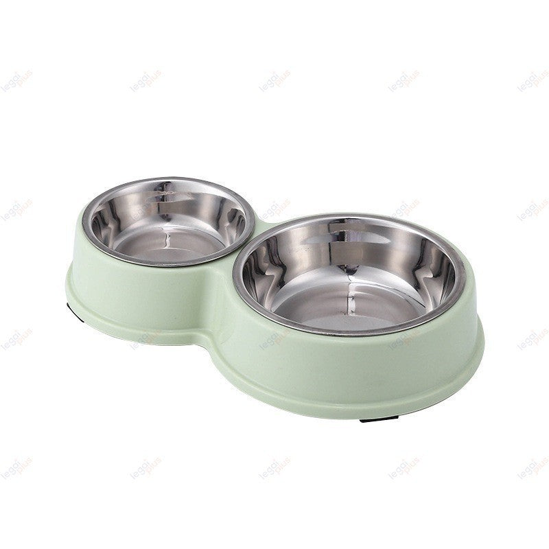 Bebedouro duplo de aço, para Cães e Gatos