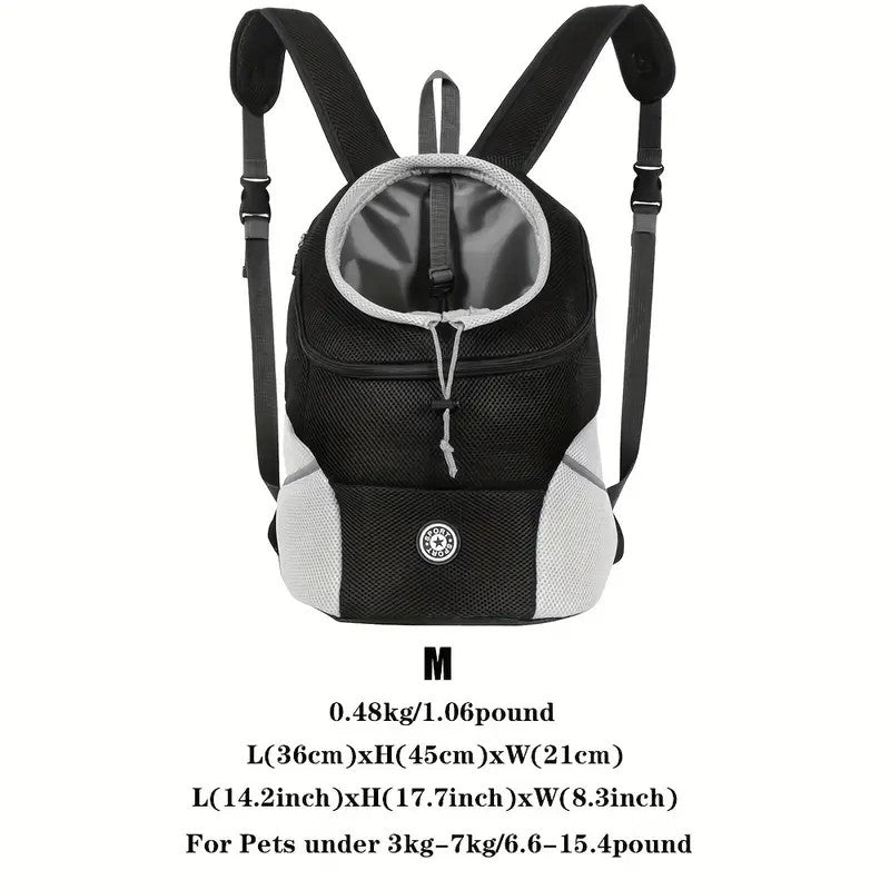 Novo cão pet mochila